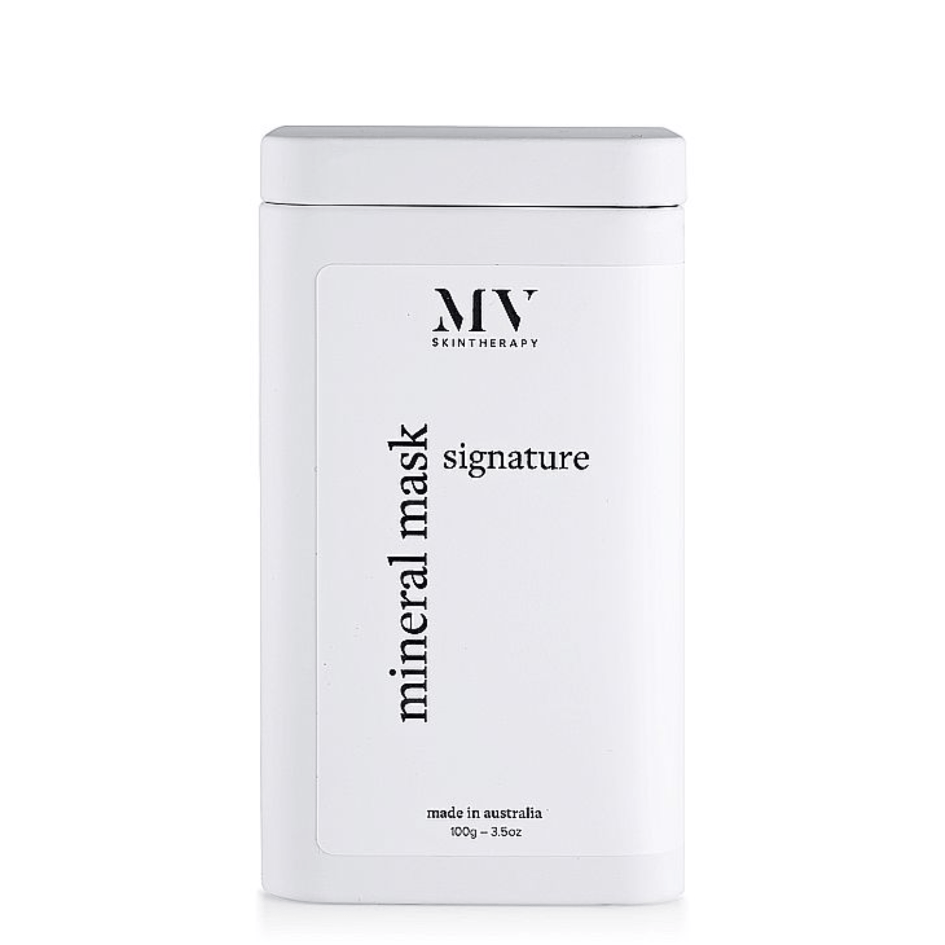 MV Skintherapy Signature Mineral Mask 100g Tin - The Slowface mask